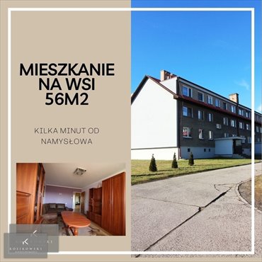 mieszkanie na sprzedaż Namysłów Krzyków 56 m2