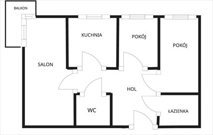 mieszkanie na sprzedaż 64m2 mieszkanie Gdynia, Chwarzno-Wiczlino, gen. Mariusza Zaruskiego