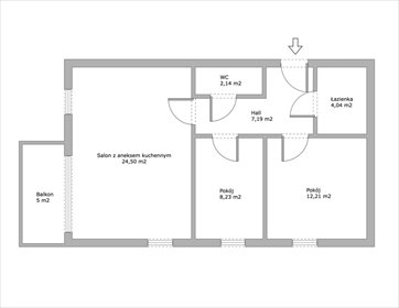 mieszkanie na sprzedaż 58m2 mieszkanie Warszawa, Włochy, Zbąszyńska