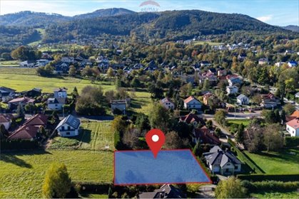 działka na sprzedaż 1001m2 działka Bielsko-Biała, Kamienica