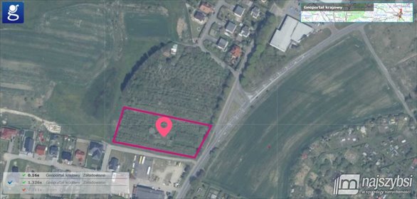 Działka budowlano-usługowa 11 760 m² z mediami polecam działka Nowogard, Centrum