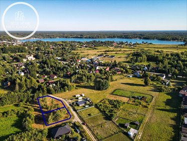 Sprzedam działkę rekreacyjną 941 m² nad Jeziorem Białym działka Okuninka, Szczęśliwa
