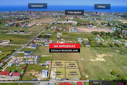 Działki budowlane blisko morza, zagospodarowane, z warunkami działka Sarbinowo