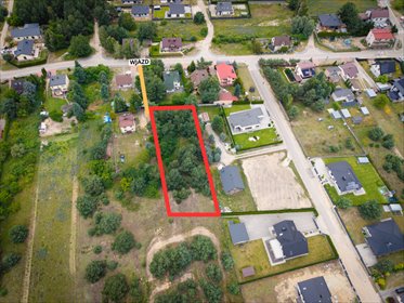 Działka 1851 m² z mediami, blisko natury i szkół działka Ozorków, Krzeszewska