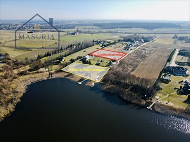Na sprzedaż działka 3445 m² z linią brzegową jeziora działka Rudzienice