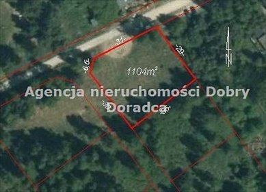 działka na sprzedaż 1104m2 działka Osowiec, Parkowa