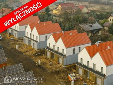 Nowoczesny bliźniak 121 m² z garażem, ogrzewaniem podłogowym dom Wilkszyn, Magnoliowa