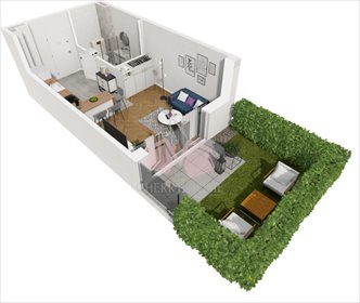 Kawalerka na sprzedaż Gdańsk, Śródmieście, Siennicka 26m2 Foto 6
