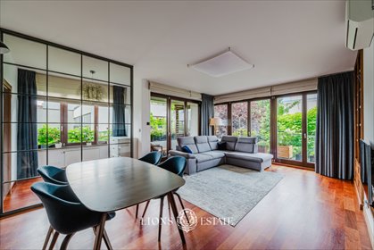 Na sprzedaż przestronny apartament 106 m² z tarasem w Wilanowie mieszkanie Warszawa, Wilanów Zawady, Bruzdowa