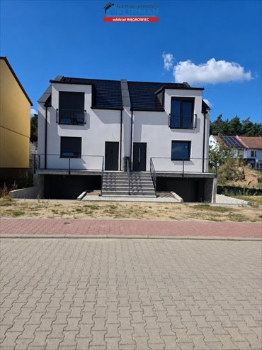 Nowoczesny dom bliźniak 145 m² z garażem - polecam! dom Wągrowiec