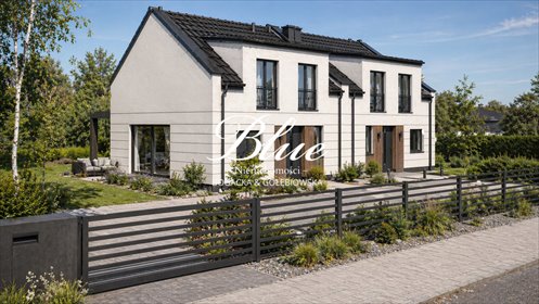 Nowoczesny bliźniak 85 m² z ogrodem w Dobrej dom Dobra