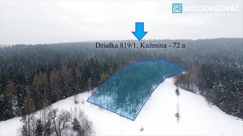 działka na sprzedaż 7200m2 działka Kuźmina
