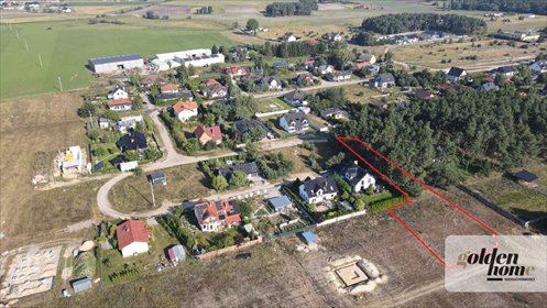 Do sprzedania działka 1236 m² z lasem w Drużynie działka Drużyna, Ziołowa/Bazyliowa