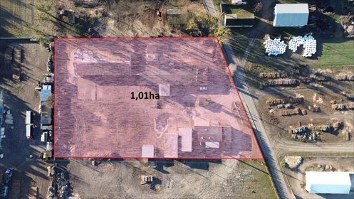 Działka przemysłowa 10 100 m² Chełst (pełna infrastruktura) działka Chełst