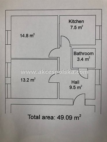 mieszkanie na wynajem 49m2 mieszkanie Warszawa, Śródmieście, Stare Miasto, Piwna