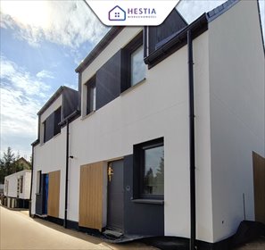 Nowoczesny bliźniak z ogródkiem i parkingiem w Mierzynie dom Mierzyn