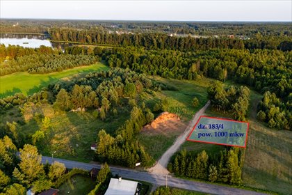 Działka 1000 m² pod zabudowę nad jeziorem Orle i Kanałem Augustowskim działka Gorczyca, Orla