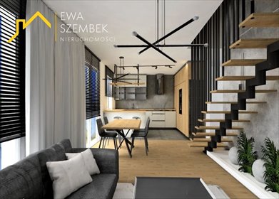 Zapraszam do 95 m² dwupoziomowego apartamentu z ogródkiem mieszkanie Libertów