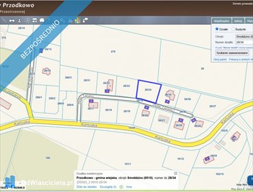 działka na sprzedaż 1100m2 działka Smołdzino, Złote Tarasy