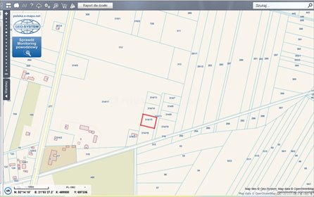 działka na sprzedaż 1452m2 działka Trzebucza