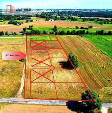 działka na sprzedaż 1002m2 działka Zławieś Mała