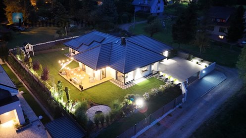 Polecam nowoczesny dom 204 m² z panoramicznymi przeszkleniami dom Konary, Konary, Skrzyszów L