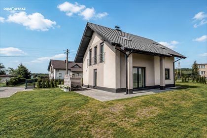 Nowoczesny dom z lasem, energooszczędny, 156 m2 dom Mikołów, Borowa Wieś, Magnolii