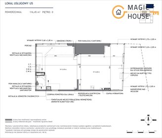 Na wynajem przestronny lokal usługowy 117 m² z dużymi witrynami lokal użytkowy Gdańsk, Wrzeszcz Dolny, Aleja Gen. Józefa Hallera