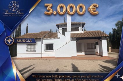 Ekskluzywna willa z basenem w Fuente Álamo, 180 m2 dom Las Palas, Las Palas