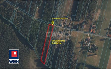 działka na sprzedaż 5764m2 działka Pieńki Laskowskie, Pieńki Laskowskie