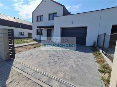 Do sprzedania nowoczesny bliźniak 172 m² z garażem i ogrzewaniem podłogowym dom Walendów