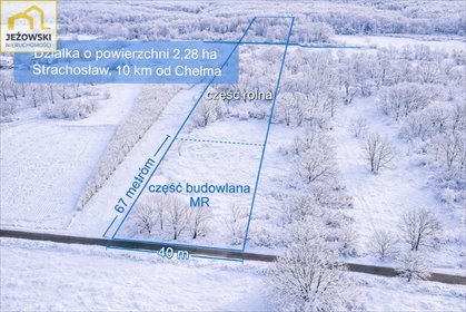 działka na sprzedaż 22800m2 działka Strachosław