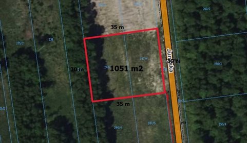 Działka budowlana na sprzedaż Łysiec 1 051m2 Foto 5