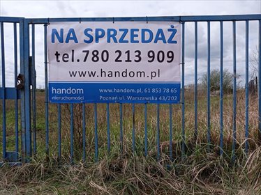 działka na sprzedaż 3343m2 działka Poznań, Nowe Miasto, Szczepankowo, Ostrowska