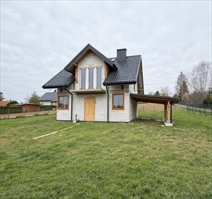 Dom na dużej działce 20 arów, surowy zamknięty, ogrzewanie podłogowe dom Krosno, Bieszczadzka