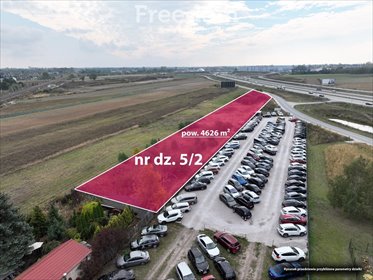 Działka 4626 m² w Warszawie (Ursynów, Baletowa) z mediami działka Warszawa, Ursynów, Baletowa