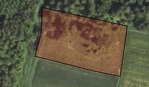 Broniszów - rekreacyjno- budowlana 37,63 ar działka Broniszów