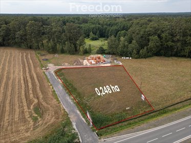 działka na sprzedaż 2480m2 działka Sosnówka