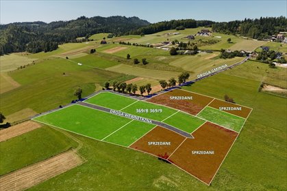 działka na sprzedaż 2487m2 działka Falsztyn