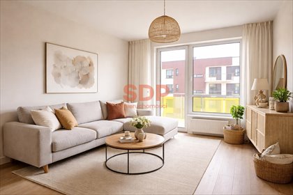 Polecam nowoczesne 2-pokojowe mieszkanie 49 m² z balkonem w Łodzi mieszkanie Łódź, Górna, Górniak, Piotra Skargi