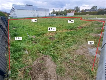 działka na sprzedaż 490m2 działka Tyczyn