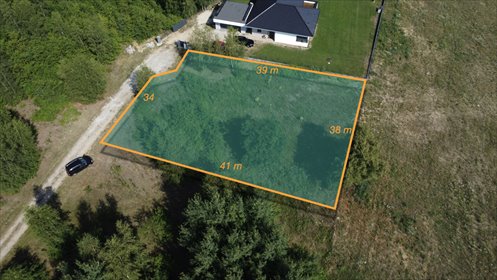 działka na sprzedaż 1427m2 działka Słone