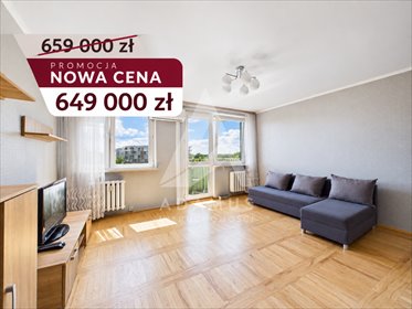 Polecam 2-pokojowe mieszkanie 51,5 m² z balkonem i widokiem na Odrę mieszkanie Wrocław, Karłowice, Macedońska