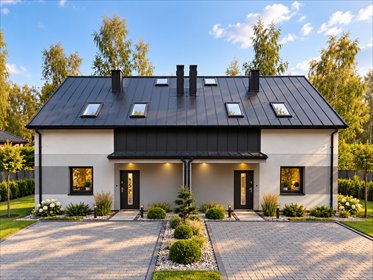 Na sprzedaż przestronny dom 94 m² z 5 pokojami i ogrodem dom Pomiechówek