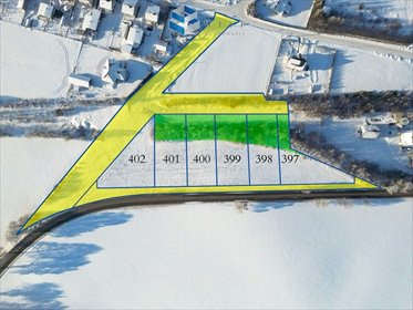 działka na sprzedaż 1280m2 działka Uzdowo