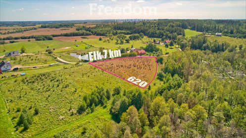 działka na sprzedaż 6035m2 działka Oracze, Pogodna