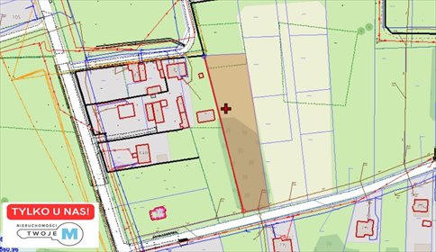 działka na sprzedaż 2961m2 działka Sobków, Sobków