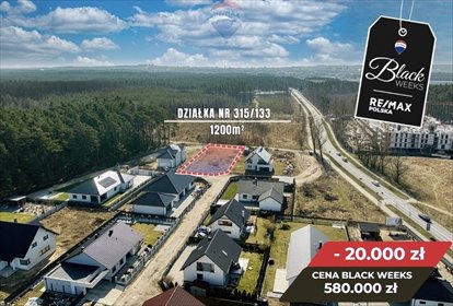 działka na sprzedaż 1200m2 działka Zielona Góra, Łężyca-Ustronna