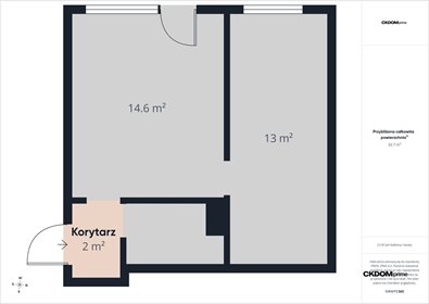 Polecam 2-pokojowe mieszkanie 32,57 m² w Skarżysku-Kamiennej mieszkanie Skarżysko-Kamienna, Rejowska