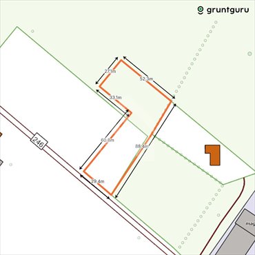 działka na sprzedaż 3030m2 działka Palczyn